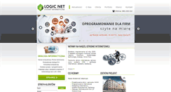 Desktop Screenshot of logicnet.pl