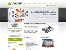 Tablet Screenshot of logicnet.pl